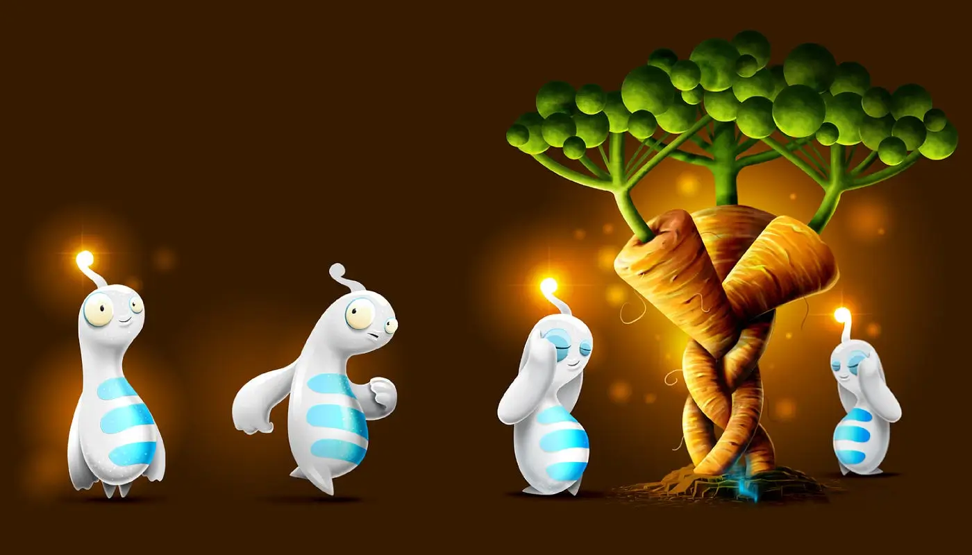 Pray, pray, little people. I need more carrot rockets!